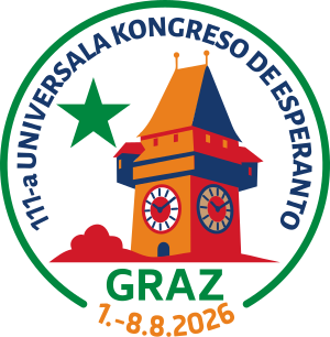 第111回世界エスペラント大会のエンブレム